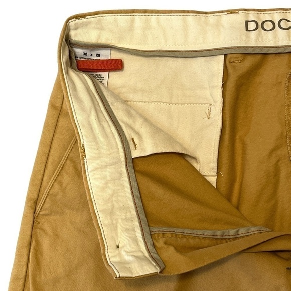 Men’s Dockers D3 Classic Fit Khaki Diem Pants. Mustard Size 36 x 29 #1032 - Picture 7 of 8